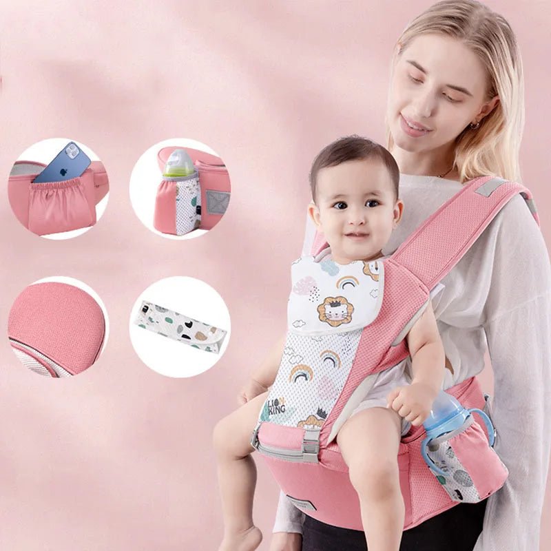 Baby Carrier | Ergonomic Hipseat Backpack for Newborns & Toddlers - Katchy Vibez