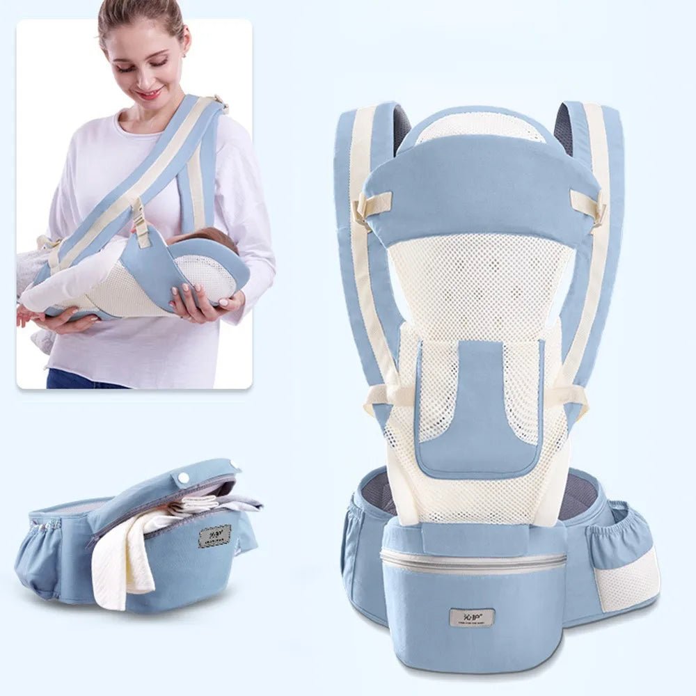 Baby Carrier | Ergonomic Hipseat Backpack for Newborns & Toddlers - Katchy Vibez