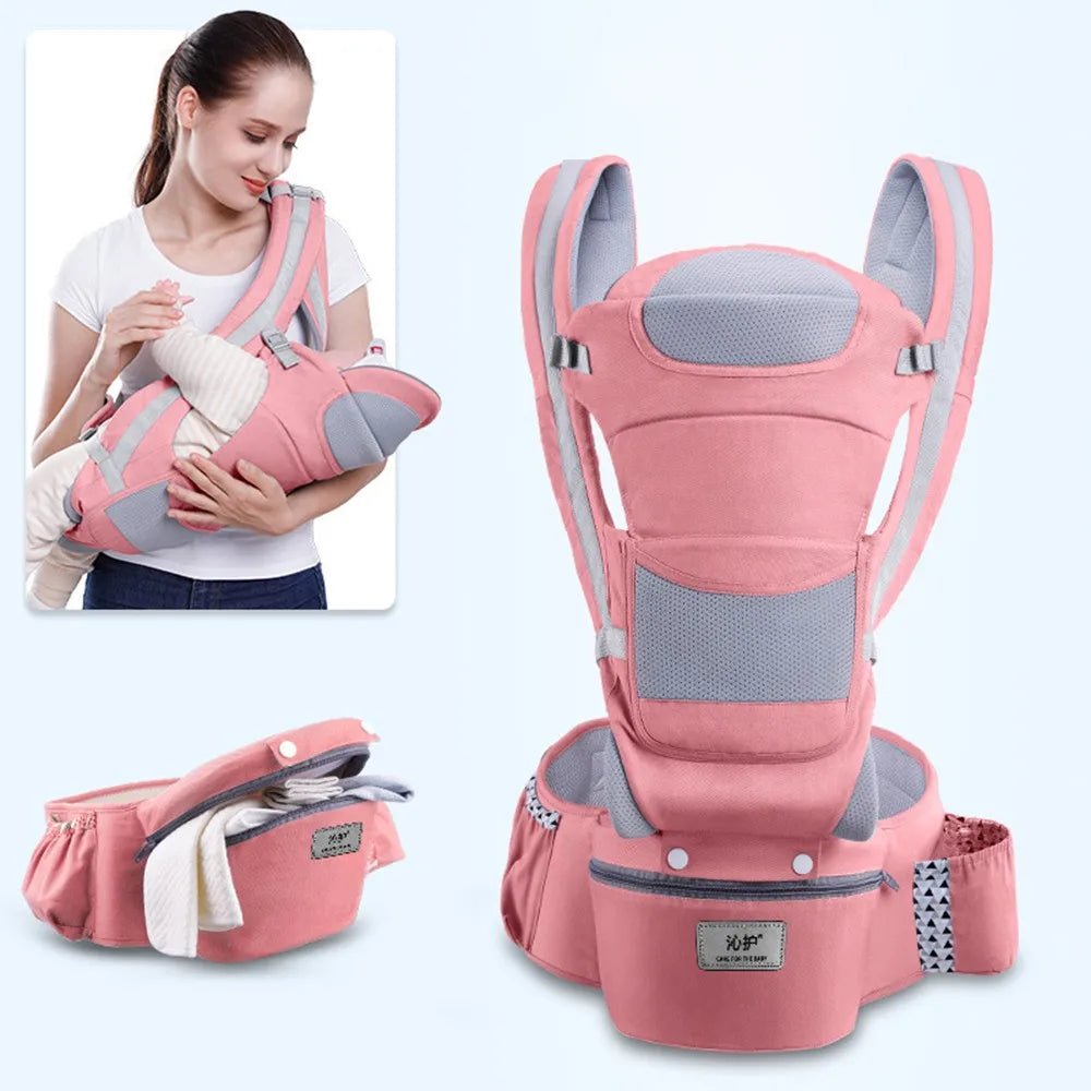 Baby Carrier | Ergonomic Hipseat Backpack for Newborns & Toddlers - Katchy Vibez