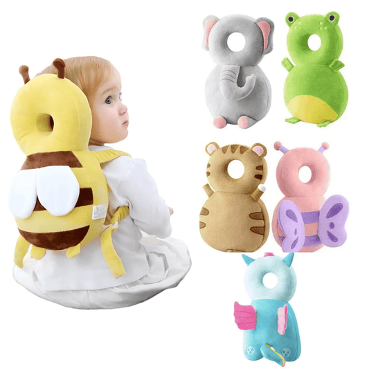 🔗Baby Head Protector Cushion – Toddler Safety Backpack Pad - Katchy Vibez