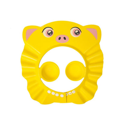 🔗Baby Shower Cap – Bath Visor for Eye & Ear Protection - Katchy Vibez
