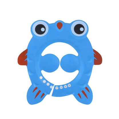 🔗Baby Shower Cap – Bath Visor for Eye & Ear Protection - Katchy Vibez