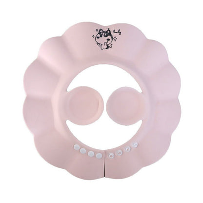 🔗Baby Shower Cap – Bath Visor for Eye & Ear Protection - Katchy Vibez