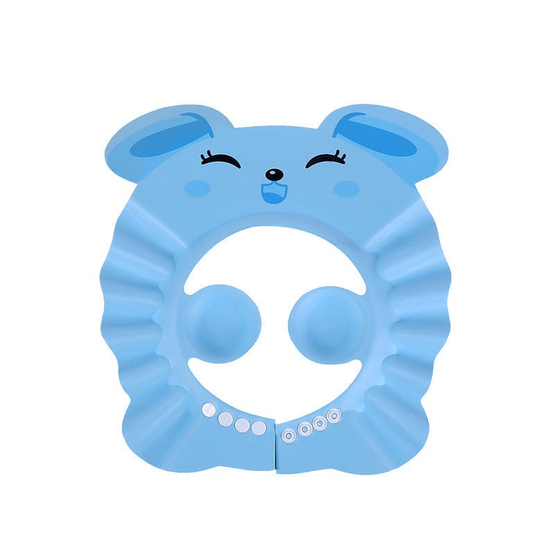 🔗Baby Shower Cap – Bath Visor for Eye & Ear Protection - Katchy Vibez
