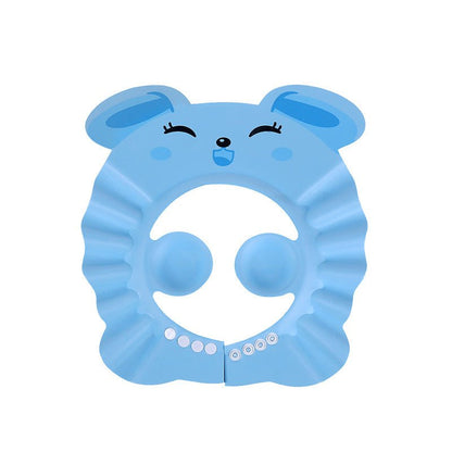 🔗Baby Shower Cap – Bath Visor for Eye & Ear Protection - Katchy Vibez