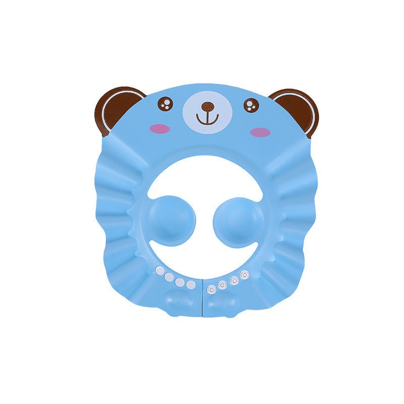 🔗Baby Shower Cap – Bath Visor for Eye & Ear Protection - Katchy Vibez