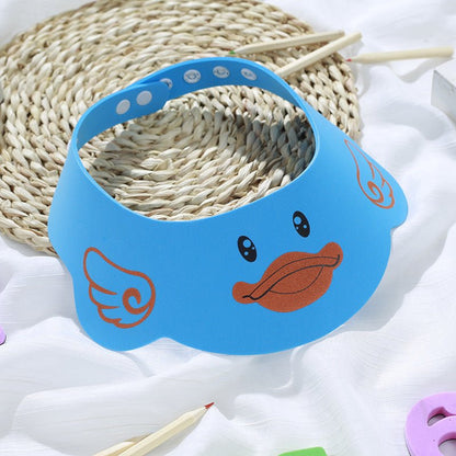 🔗Baby Shower Cap – Bath Visor for Eye & Ear Protection - Katchy Vibez