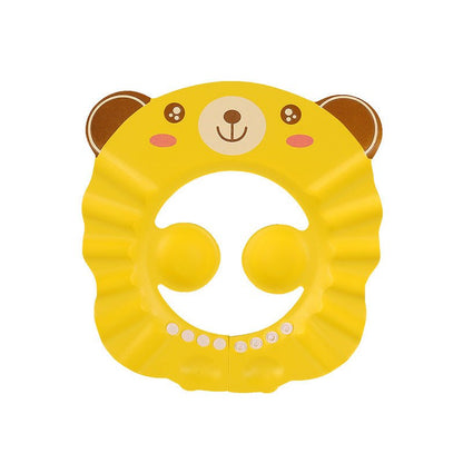 🔗Baby Shower Cap – Bath Visor for Eye & Ear Protection - Katchy Vibez