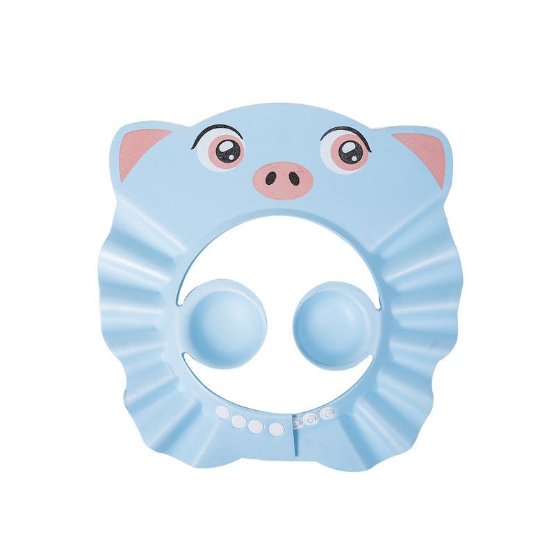 🔗Baby Shower Cap – Bath Visor for Eye & Ear Protection - Katchy Vibez
