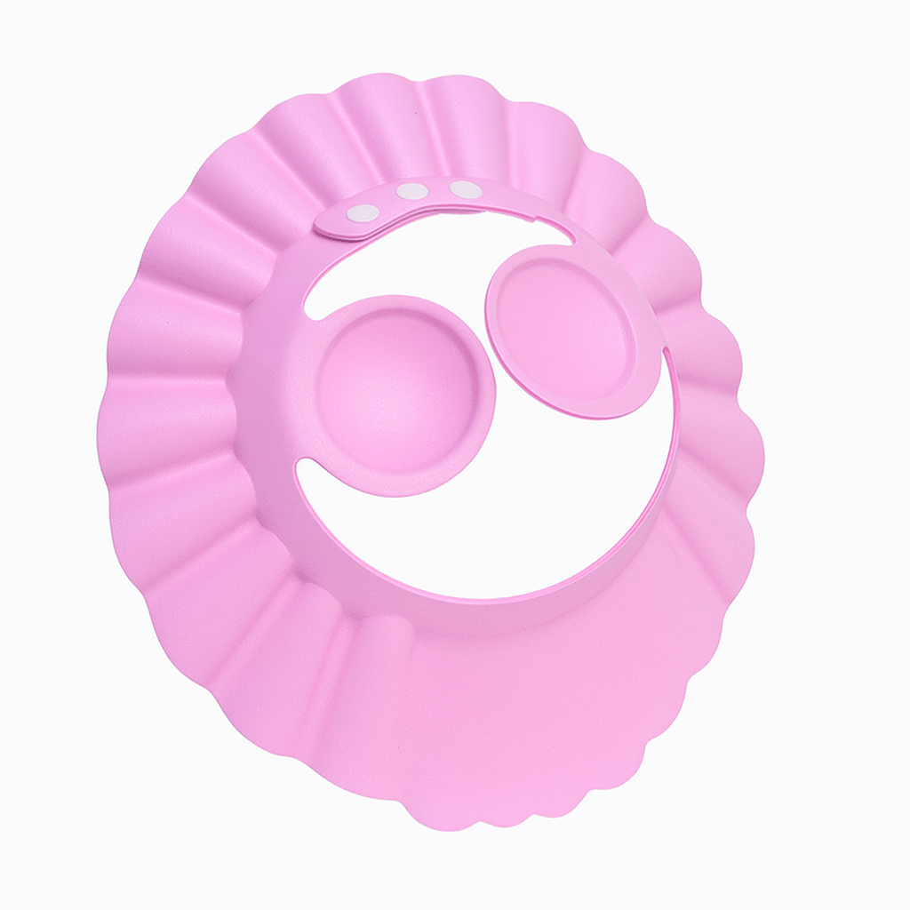 🔗Baby Shower Cap – Bath Visor for Eye & Ear Protection - Katchy Vibez