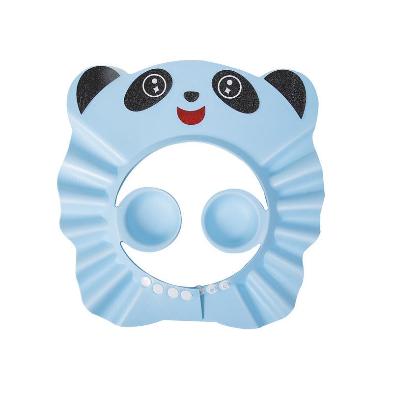 🔗Baby Shower Cap – Bath Visor for Eye & Ear Protection - Katchy Vibez