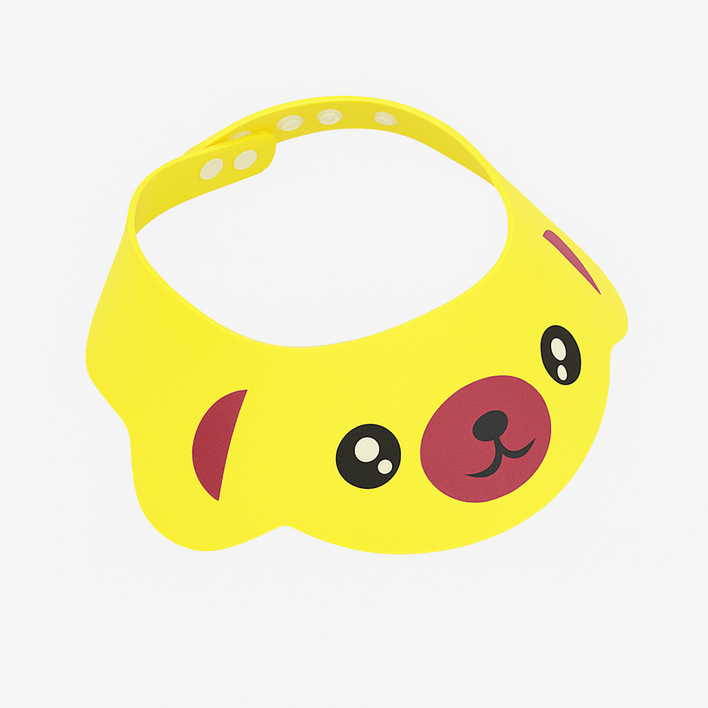 🔗Baby Shower Cap – Bath Visor for Eye & Ear Protection - Katchy Vibez