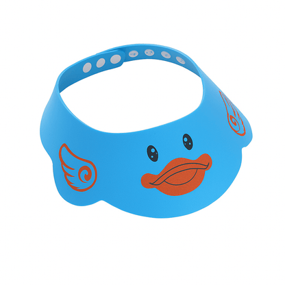 🔗Baby Shower Cap – Bath Visor for Eye & Ear Protection - Katchy Vibez