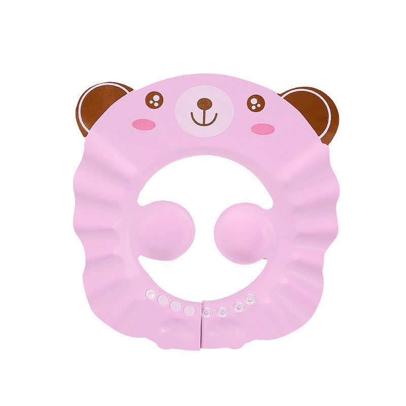 🔗Baby Shower Cap – Bath Visor for Eye & Ear Protection - Katchy Vibez