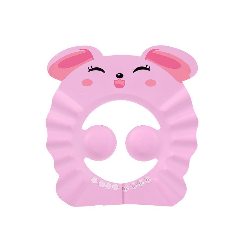 🔗Baby Shower Cap – Bath Visor for Eye & Ear Protection - Katchy Vibez