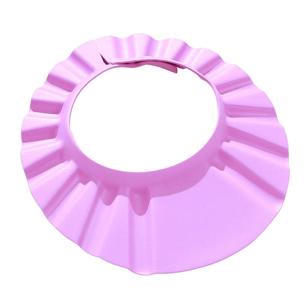 🔗Baby Shower Cap – Bath Visor for Eye & Ear Protection - Katchy Vibez