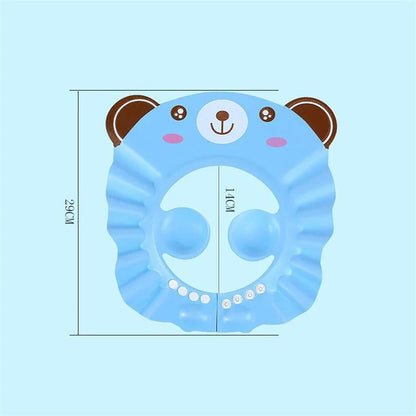 🔗Baby Shower Cap – Bath Visor for Eye & Ear Protection - Katchy Vibez