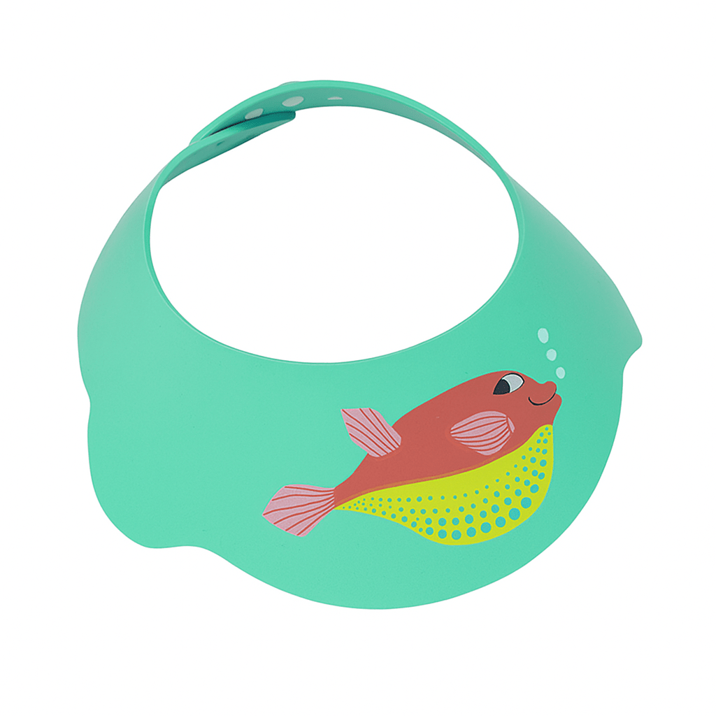 🔗Baby Shower Cap – Bath Visor for Eye & Ear Protection - Katchy Vibez