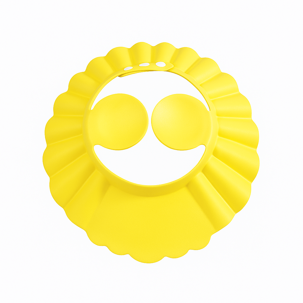 🔗Baby Shower Cap – Bath Visor for Eye & Ear Protection - Katchy Vibez