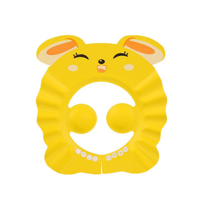 🔗Baby Shower Cap – Bath Visor for Eye & Ear Protection - Katchy Vibez
