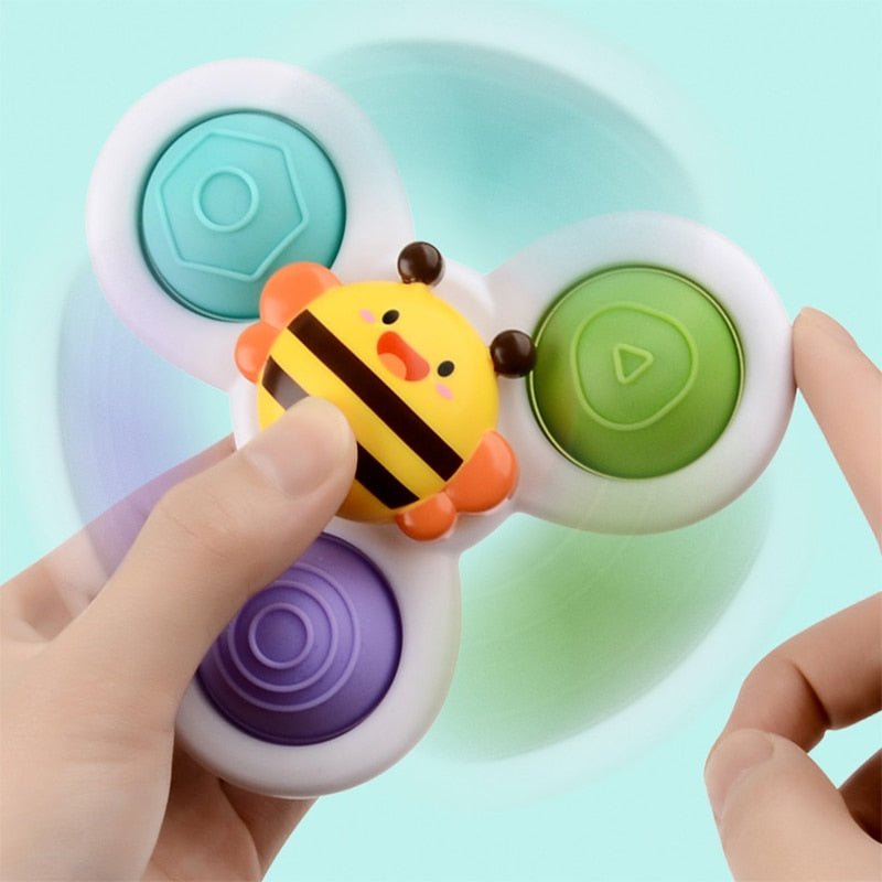 Baby Spinner Suction Cup Bath Toys - Katchy Vibez