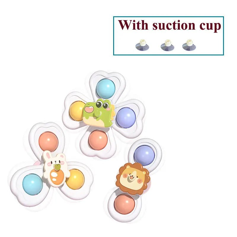 Baby Spinner Suction Cup Bath Toys - Katchy Vibez