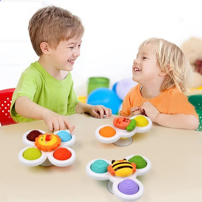 Baby Spinner Suction Cup Bath Toys - Katchy Vibez