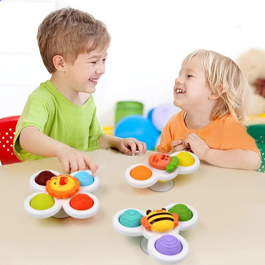 Baby Spinner Suction Cup Bath Toys - Katchy Vibez