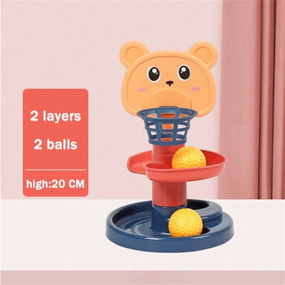 Baby Toys Rolling Ball Pile Tower - Katchy Vibez