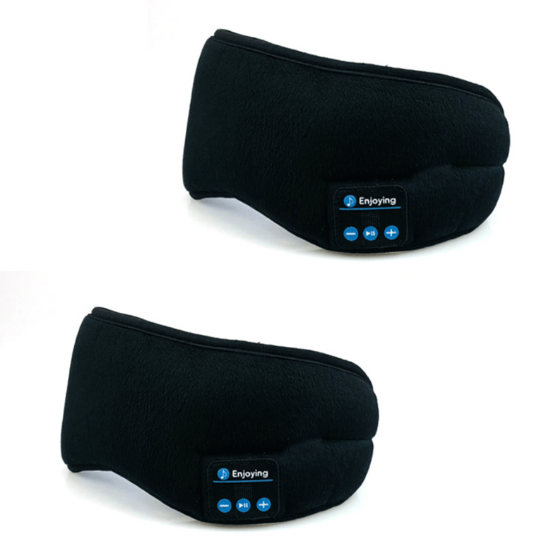 Bluetooth Sleep Headphones Headband – Wireless Eye Mask Earbuds - Katchy Vibez