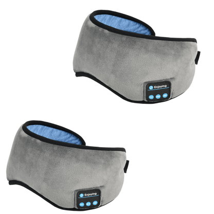 Bluetooth Sleep Headphones Headband – Wireless Eye Mask Earbuds - Katchy Vibez