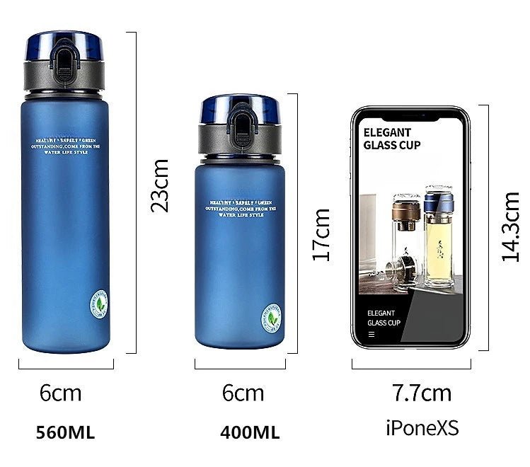 🔗BPA - Free Leak - Proof Sports Water Bottle - Katchy Vibez