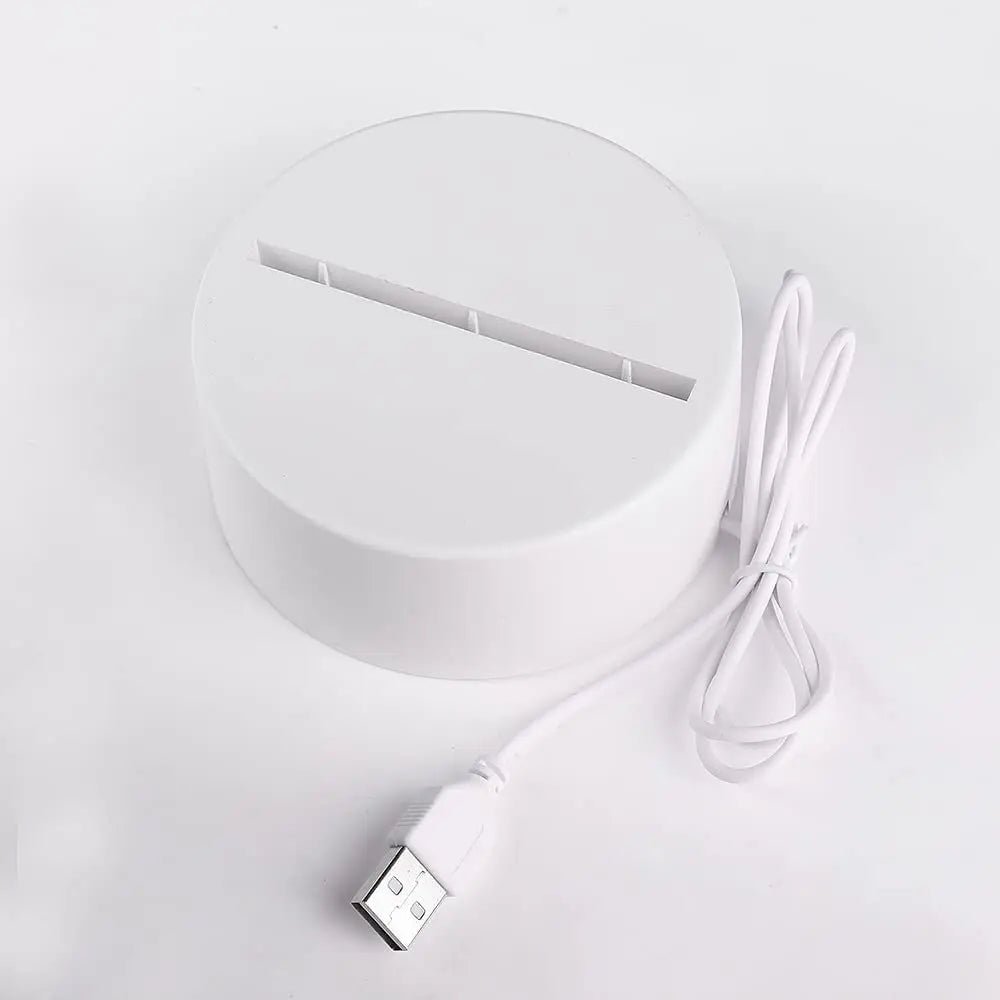 Creative LED USB Message Board – Color - Changing Acrylic Note Lamp - Katchy Vibez