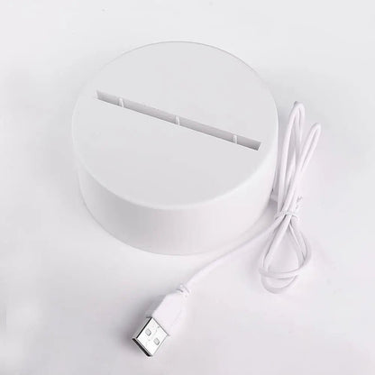 Creative LED USB Message Board – Color - Changing Acrylic Note Lamp - Katchy Vibez