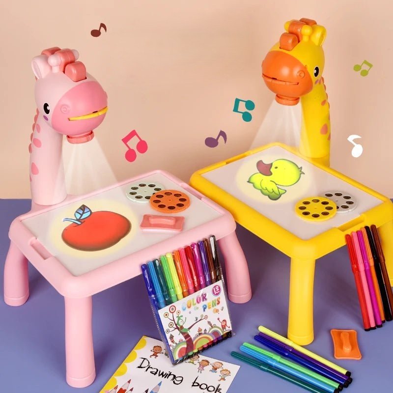 Deer Projector Table | Fun Drawing & Learning Station - Katchy Vibez