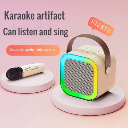 Dual Microphone Karaoke Speaker | Portable 3D Sound & Party Anywhere - Katchy Vibez