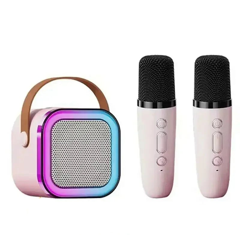 Dual Microphone Karaoke Speaker | Portable 3D Sound & Party Anywhere - Katchy Vibez