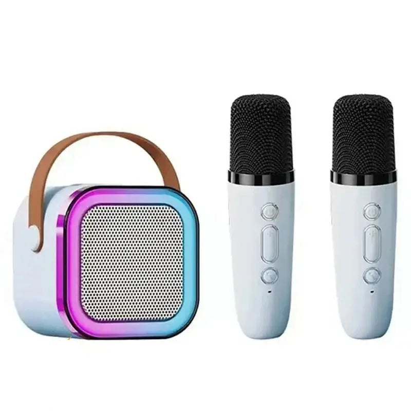 Dual Microphone Karaoke Speaker | Portable 3D Sound & Party Anywhere - Katchy Vibez