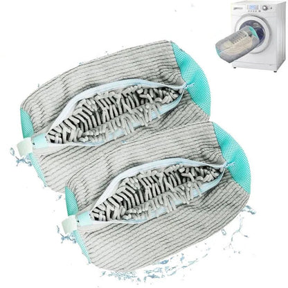 Durable Mesh Shoe Bag with Zipper – Protects Shoes in Washing Machine - Katchy Vibez