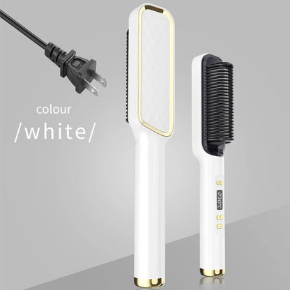 🔗Electric Hair Straightening Comb | Smooth, Shine, and Style in Minutes - Katchy Vibez