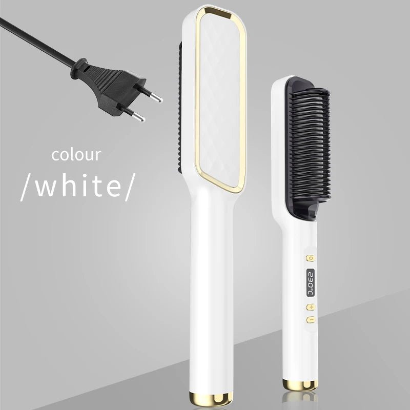🔗Electric Hair Straightening Comb | Smooth, Shine, and Style in Minutes - Katchy Vibez