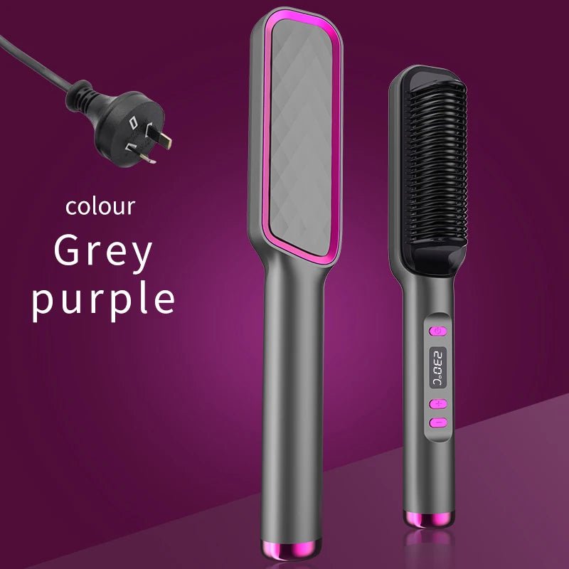 🔗Electric Hair Straightening Comb | Smooth, Shine, and Style in Minutes - Katchy Vibez