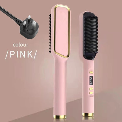 🔗Electric Hair Straightening Comb | Smooth, Shine, and Style in Minutes - Katchy Vibez