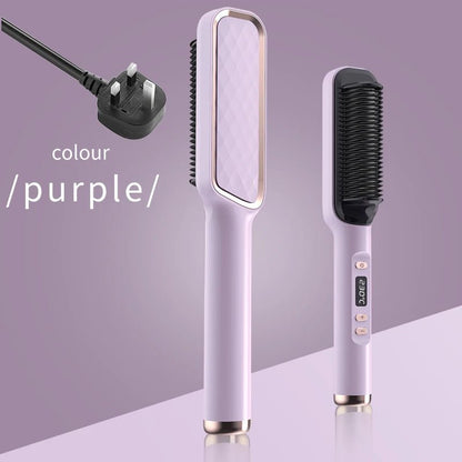 🔗Electric Hair Straightening Comb | Smooth, Shine, and Style in Minutes - Katchy Vibez