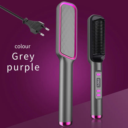 🔗Electric Hair Straightening Comb | Smooth, Shine, and Style in Minutes - Katchy Vibez