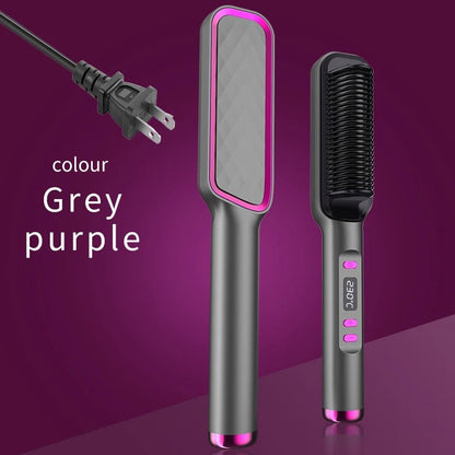 🔗Electric Hair Straightening Comb | Smooth, Shine, and Style in Minutes - Katchy Vibez