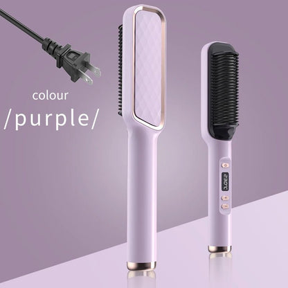 🔗Electric Hair Straightening Comb | Smooth, Shine, and Style in Minutes - Katchy Vibez