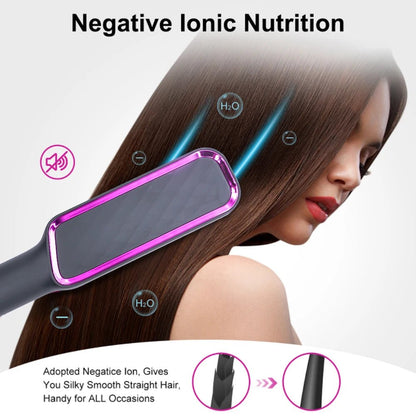 🔗Electric Hair Straightening Comb | Smooth, Shine, and Style in Minutes - Katchy Vibez