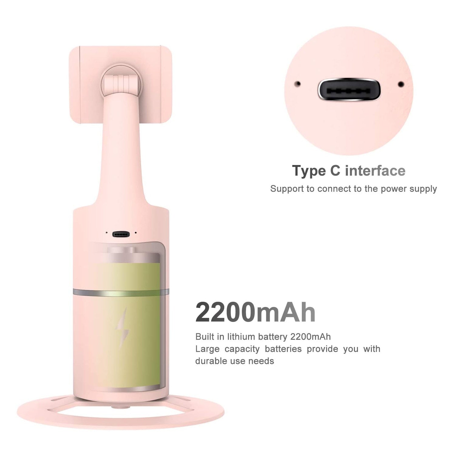Face Tracking Rotation Phone Gimbal - Katchy Vibez
