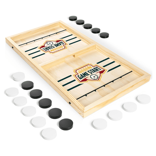 Fast Sling Puck Game | Table Hockey Challenge - Katchy Vibez